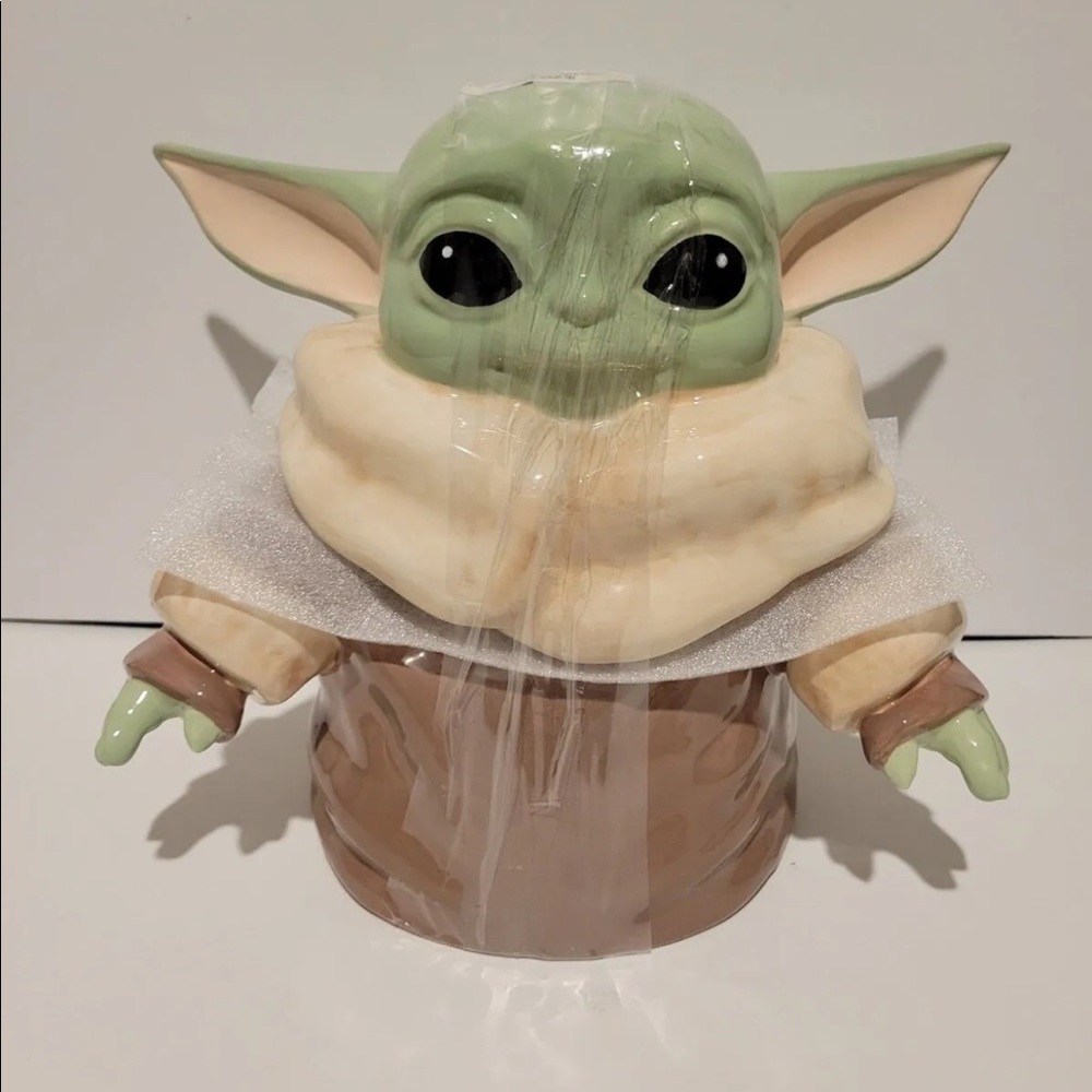 Baby Yoda Cookie Jar